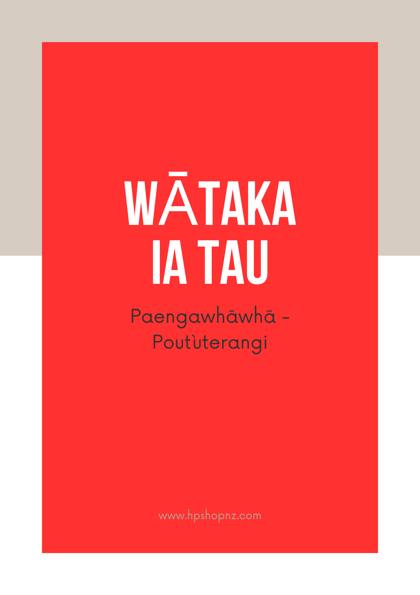 Lifetime Calendars - Māori