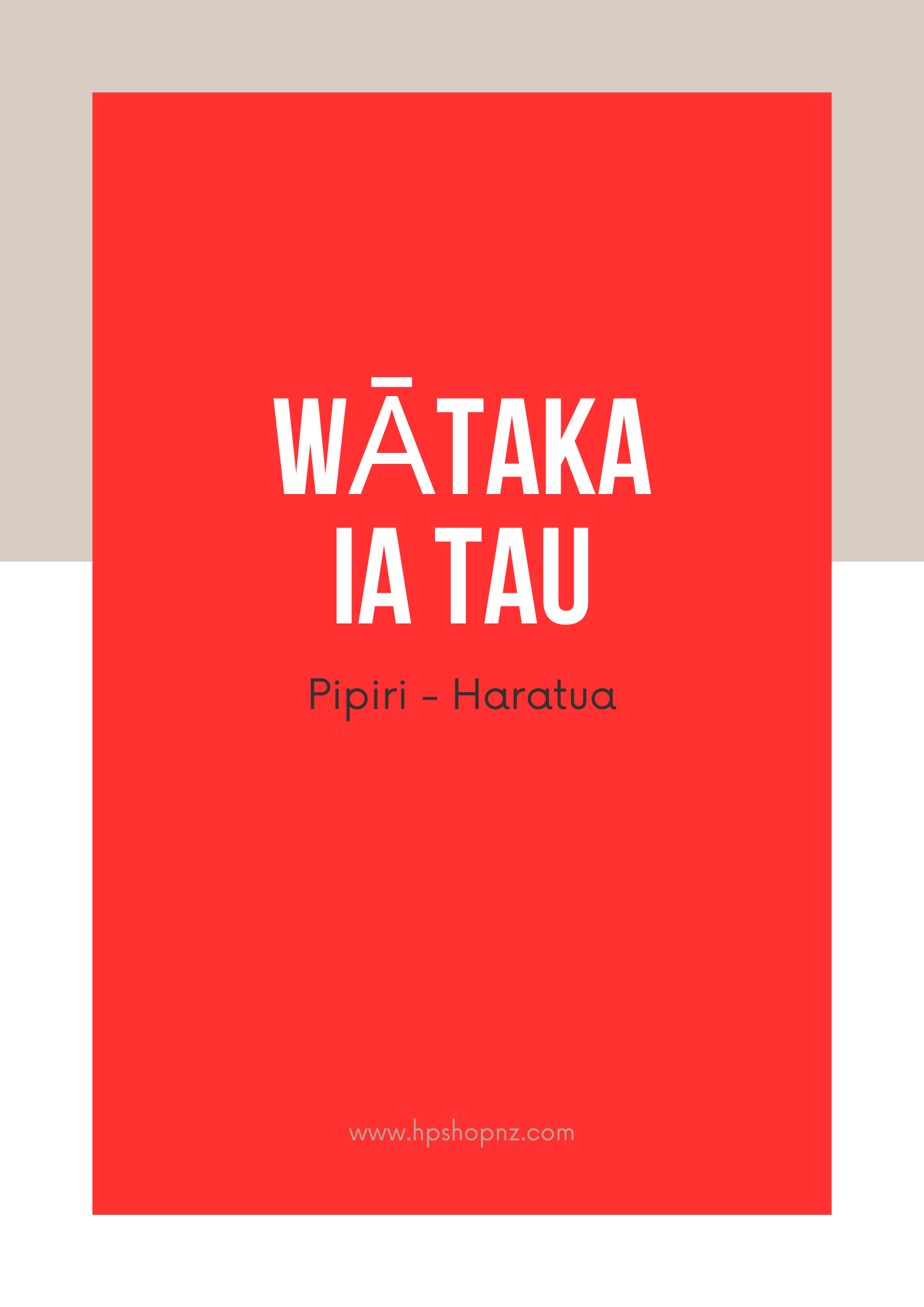 Lifetime Calendars - Māori