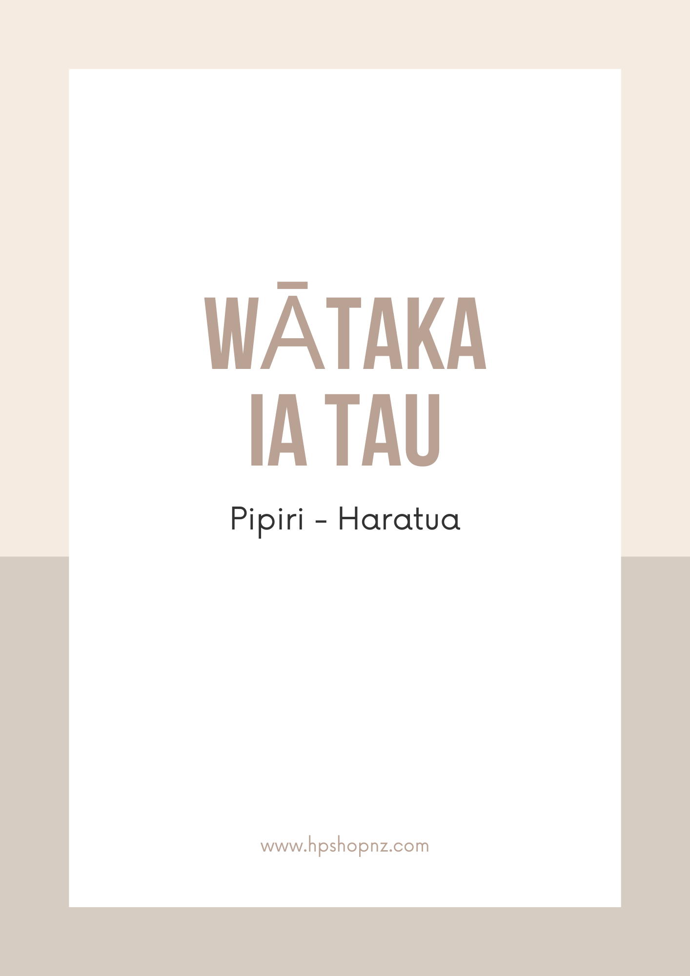 Lifetime Calendars - Māori